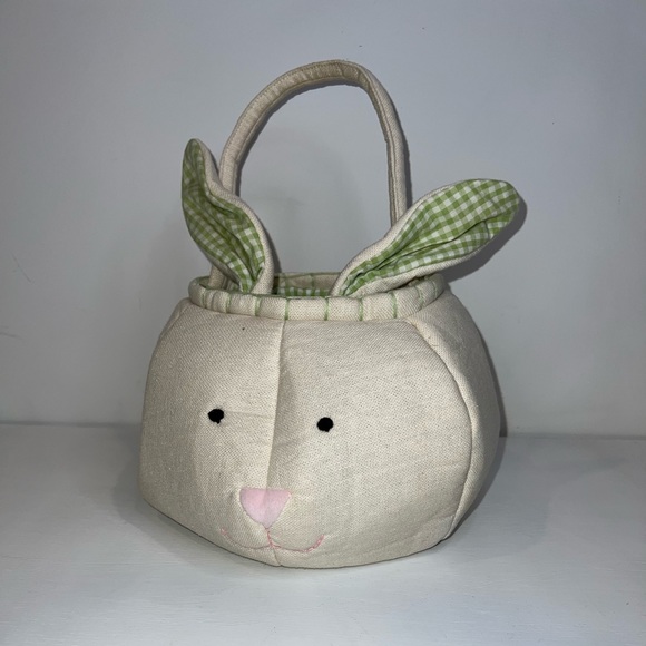Pottery Barn Costumes Pottery Barn Easter Basket Bunny Gingham